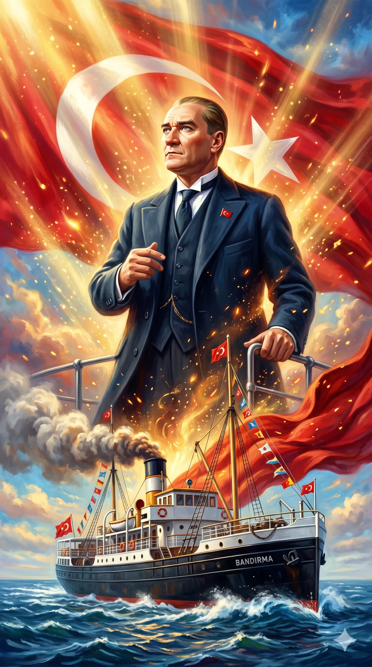 Bağımsızlık Yolunda Atatürk ve Bandırma Vapuru