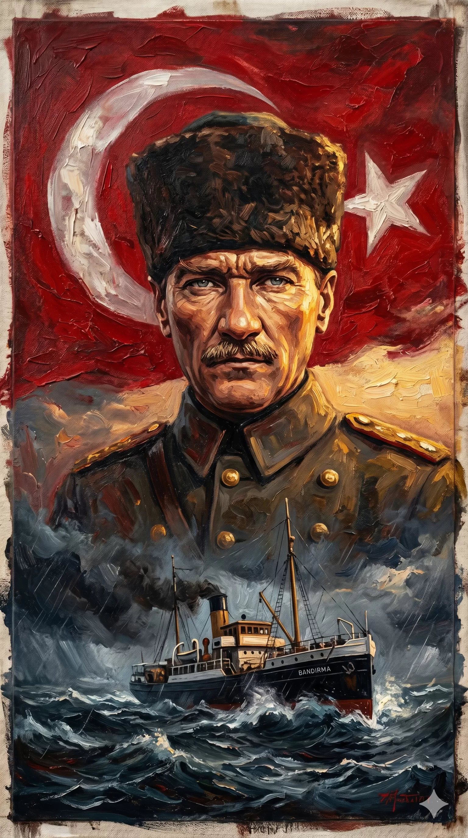 Atatürk ve Bandırma Vapuru Destanı