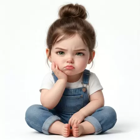 Grumpy Toddler Kız